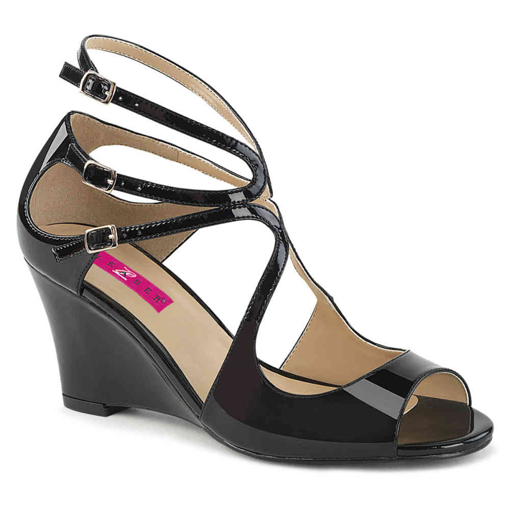 Pleaser Pink Label - KIMBERLY-04 High Heels - Schwarz